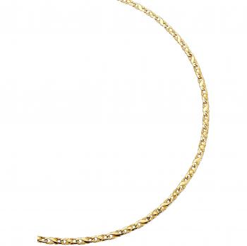 Diemer Damen‑Fantasiekette aus 14 Karat Gold