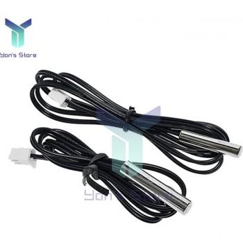 Thermische NTC Sensor-Sonde mit 10K und 1% Toleranz, wasserdichte Kabelversion 5/10m, kompatibel mit W1209 Temperaturreglern