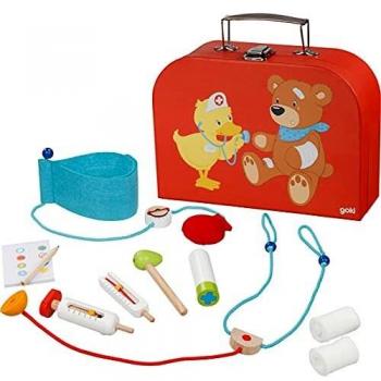 Arztkoffer ENTENDOKTOR 10-teilig in bunt