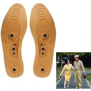 Plantillas de masaje para pies, unisex, con estimulación de presión