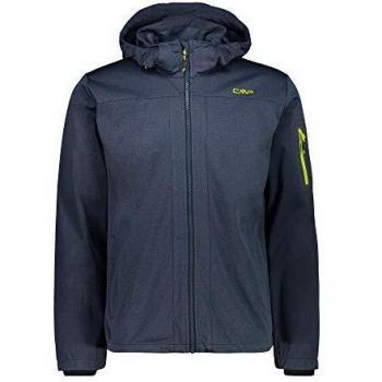 Veste CMP Light Softshell Homme, Bleu, 56