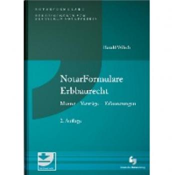 Wilsch, Harald: NotarFormulare Erbbaurecht