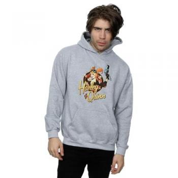 DC Felpa con cappuccio Harley Quinn Uomo
