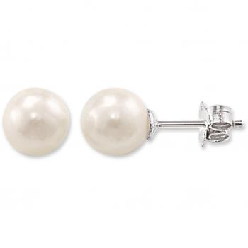 Pendientes de plata con perlas grandes Thomas Sabo