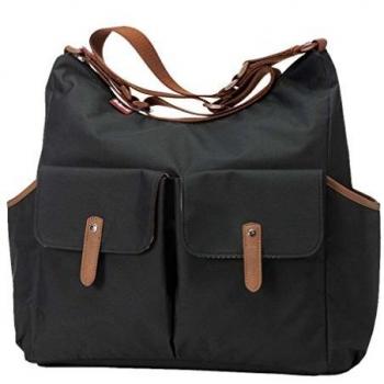 Wickeltasche Frankie BM6877 – Schwarzer Trend für Eltern