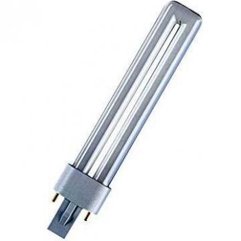 Osram Dulux S 11 Watt/830 Kelvin Lampadina Risparmio Energetico G23 2 Pin Bianco Caldo Forma Rettangolare Compatta con