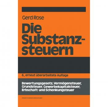Die Substanzsteuern