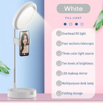 6 Inch Ring Light with Stand for iPhone and Camera