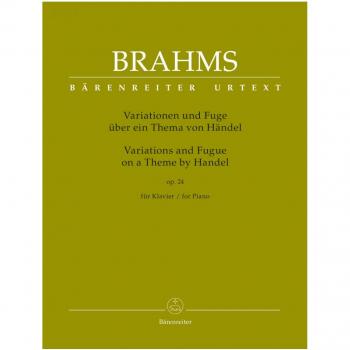 Variationen und Fuge über ein Thema von Händel op. 24 für Klavier
