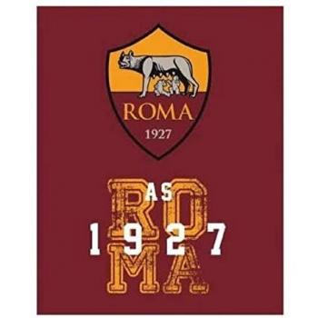 Plaid Ufficiale AS Roma in Pile 100% Poliestere