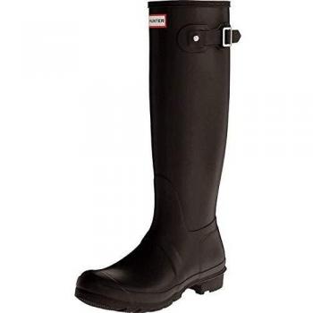 Men's Hunter Tall Rubber Boots (Black, UK Size 11)
