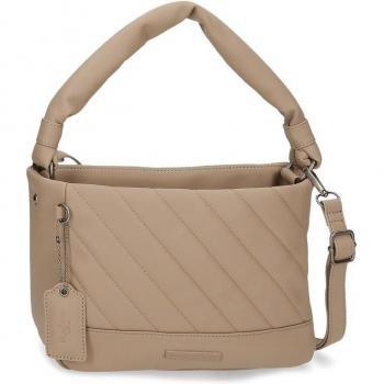 Bandolera de mujer Kylie en Taupe con cremallera Pepe Jeans