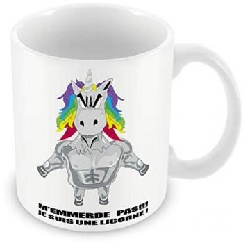 Tasse humoristique “Je Suis Une Licorne – Dessin Fantaisie”