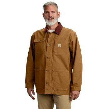Manteau Carhartt Doublé en Laine Brun Taille 2XL