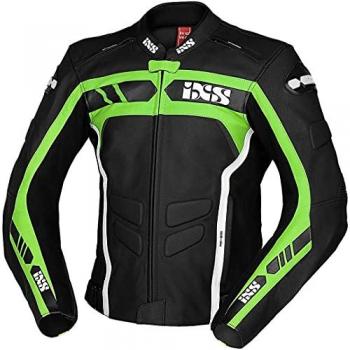IXS Giacca Sportiva Moto RS-600 Nero Bianco Verde