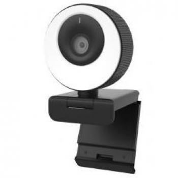Webcam Cleyver HD avec anneau lumineux