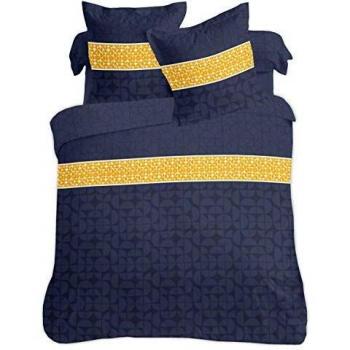 Parure complète Basile Vision – 240 × 220 cm, coton naturel