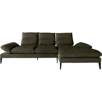 Ecksofa NICOLETTI HOME »Monnalisa«, 287 cm, mit flexibler Sitztiefe