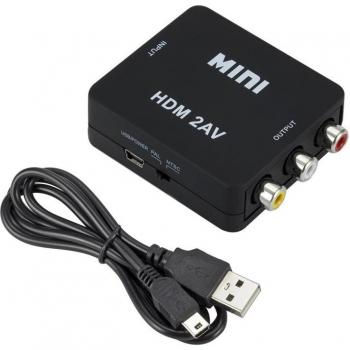 HD Video Input to Composite Output Scaler – 1080P HDMI Converter