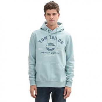Hoodie aus Baumwoll-Mix mit Logo Print