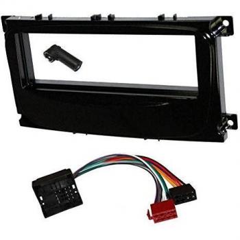 Adaptateur Autoradio 1DIN Noir pour Ford Galaxy et S-Max