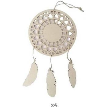 CustomAttrape Rêve en Bois – Plume Design