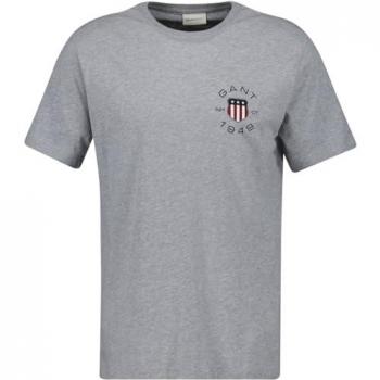 GANT Men's Print SS T-Shirt