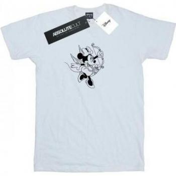 Disney Women's Minnie Mouse Love Cherub T-Shirt XXL White