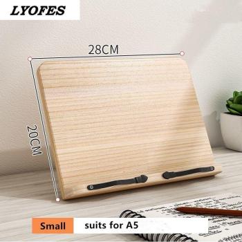 Adjustable Wooden Cookbook Holder
