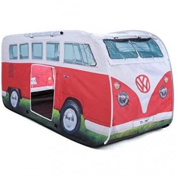 Tente de Camping Volkswagen Combi T1 pour Enfants (Rouge & Blanc)