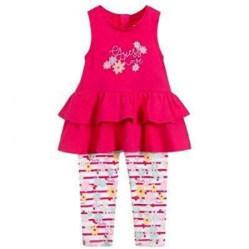 GUESS? Completo 2 PZ Bambina 6/9 Mesi