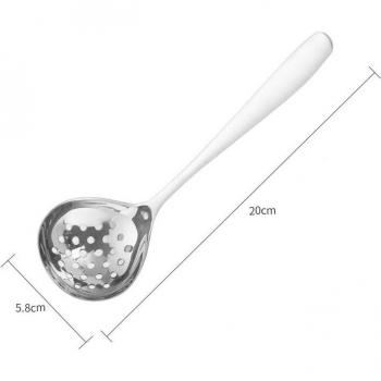 Cuchara a Colador de Acero Inoxidable