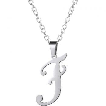 Collier Alphabet F Femme