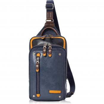 Bolsa Mustache JEX-4330 de Hombro en Cúter Sintético Marino