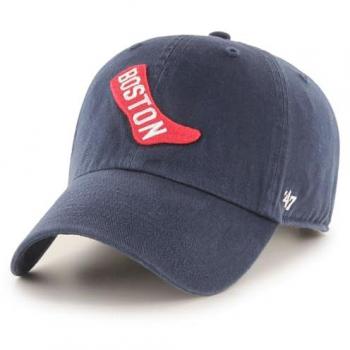 47 Brand Herren Cap Strapback CLEAN UP Boston Red Sox – Navy