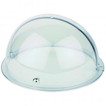 Roll‑Top Serving Plate Cover (GF156) – Clear