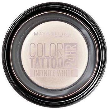 Maybelline EyeStudio 24H Color Tattoo Cream Eyeshadow in Infinite White (4 gr)