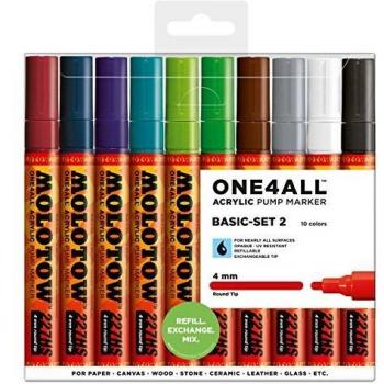 Molotow ONE4ALL 227HS 10set Basic 4