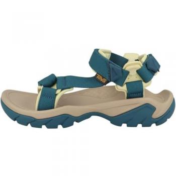 Sandali Teva Terra Fi 5 in Verde Scuro e Giallo Donna, Taglia 36