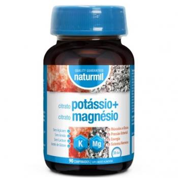 Naturmil Citrato de Potasio + Citrato de Magnesio 90 comp