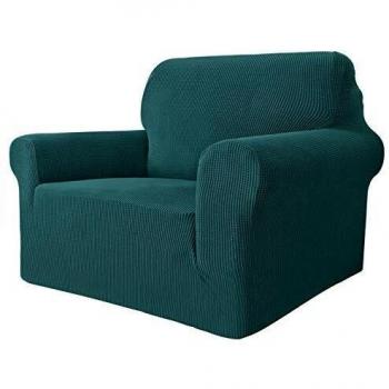 Housse de Chaise Extensible MAXIJIN 1 Place Vert noirâtre