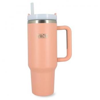 Tasse Yack Rose 1,2 L avec Couvercle et Paille