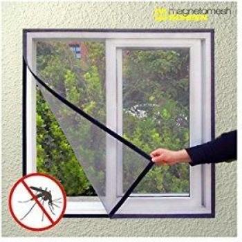 Magnetic Window Screen for Mosquitoes