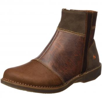 Art Bergen, Botines Mujer, Color Marrón (Multi Leaves), Talla 38 EU