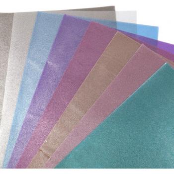 20*34cm Fine Glitter PU Synthetic Leather for Crafting Earrings