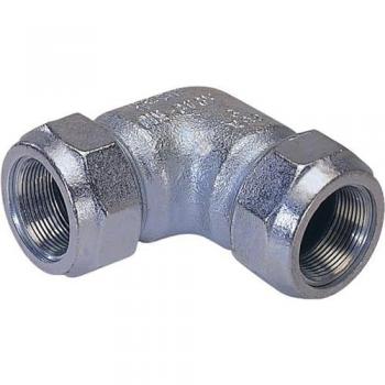Temperguss-Klemmverbinder Typ WO, 90° für Ø 42,4 mm Stahlrohr
