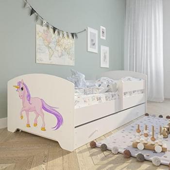 Lit enfant licorne 80x160 cm