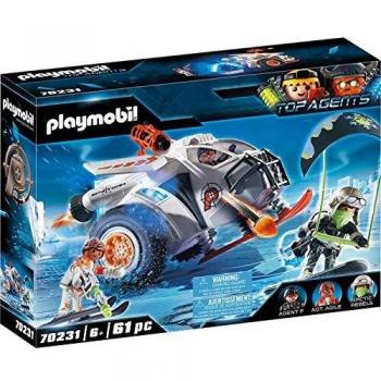 Playmobil Top Agents Planeador de Nieve