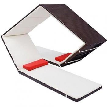 Gartenliege Relaxpoly Rattan – vidaXL Diamant Edition