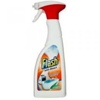 Flash Clean and Bleach Spray